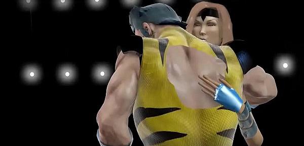  Wolverine fucking a bigtitted babe
